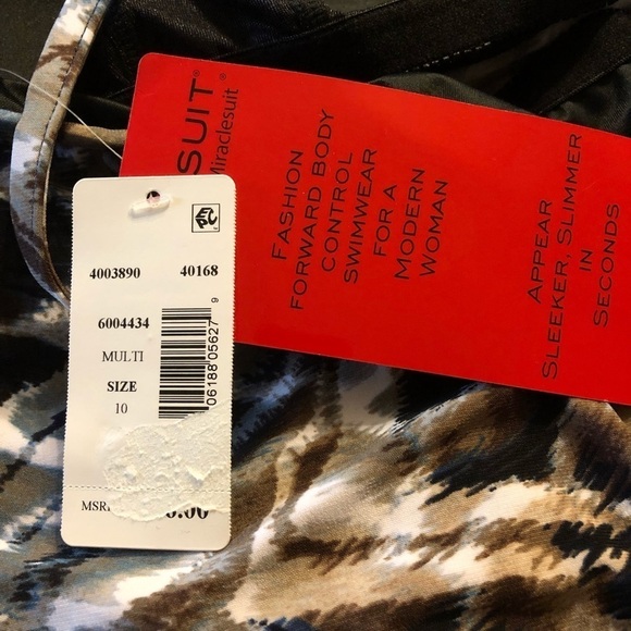 Magicsuit by Miraclesuit Tankini Swimsuit NWT - Picture 4 of 6